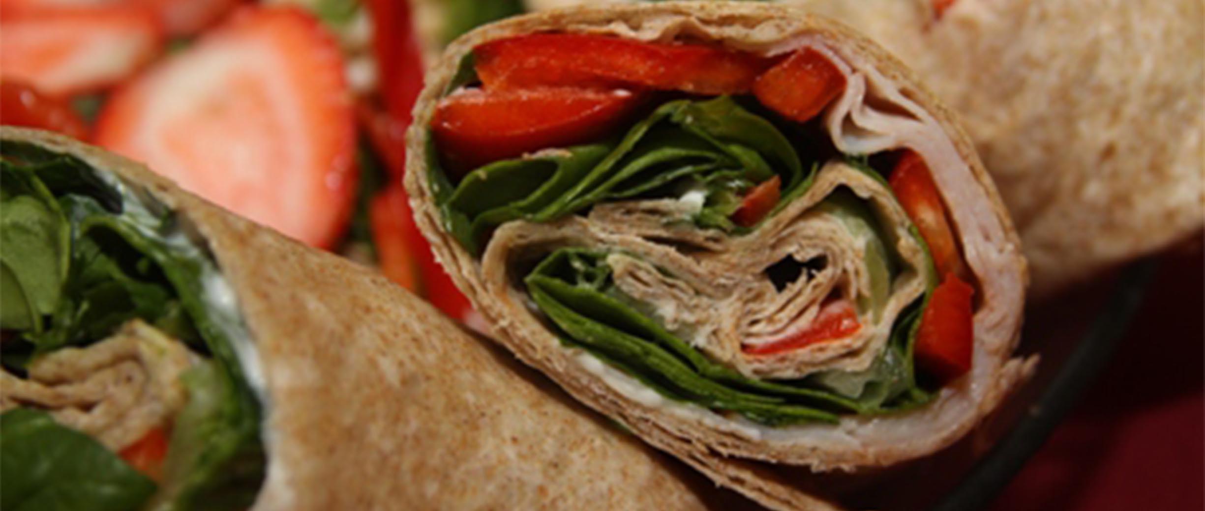 Ham, Turkey & Bell Pepper Wrap