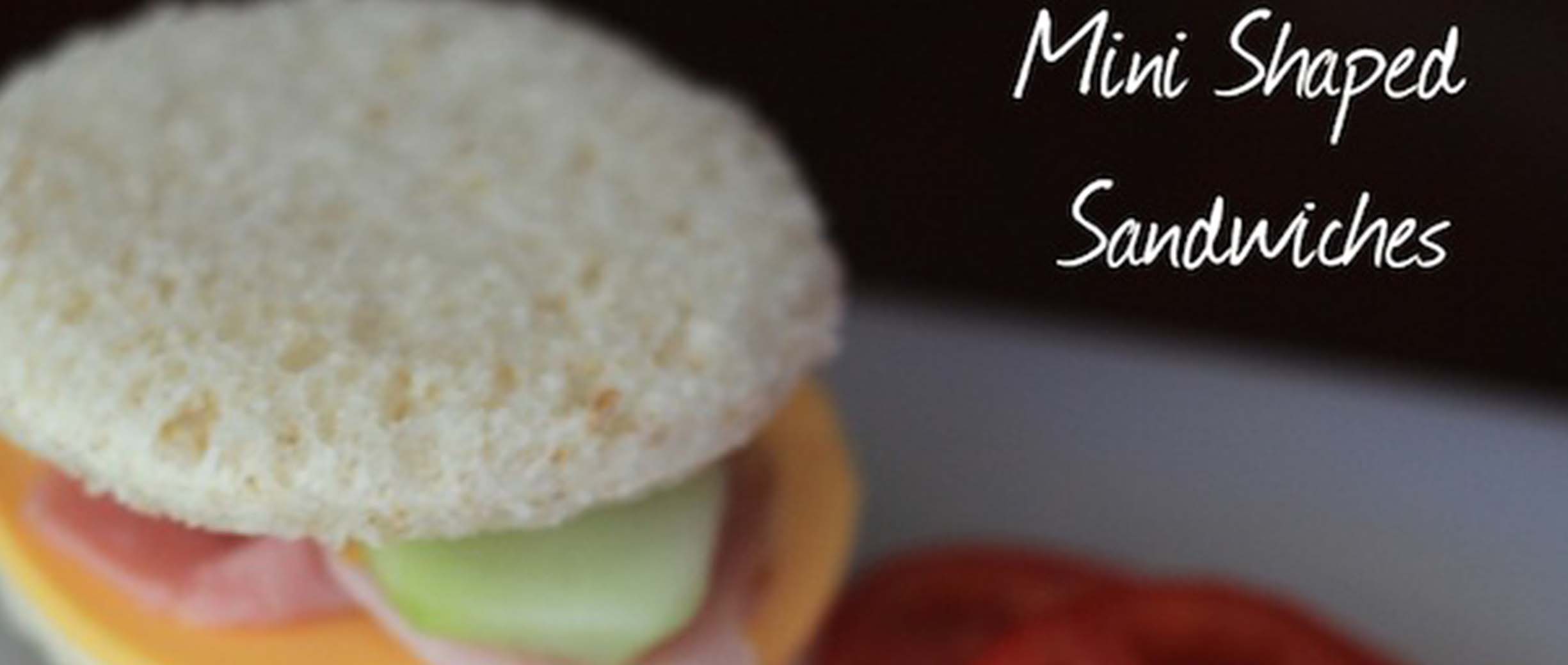 Make Your Own Mini-Shaped Sandwiches