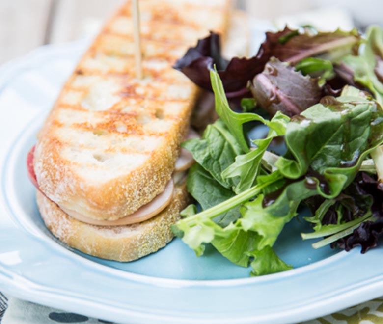 Protein-Packed Caprese Panini