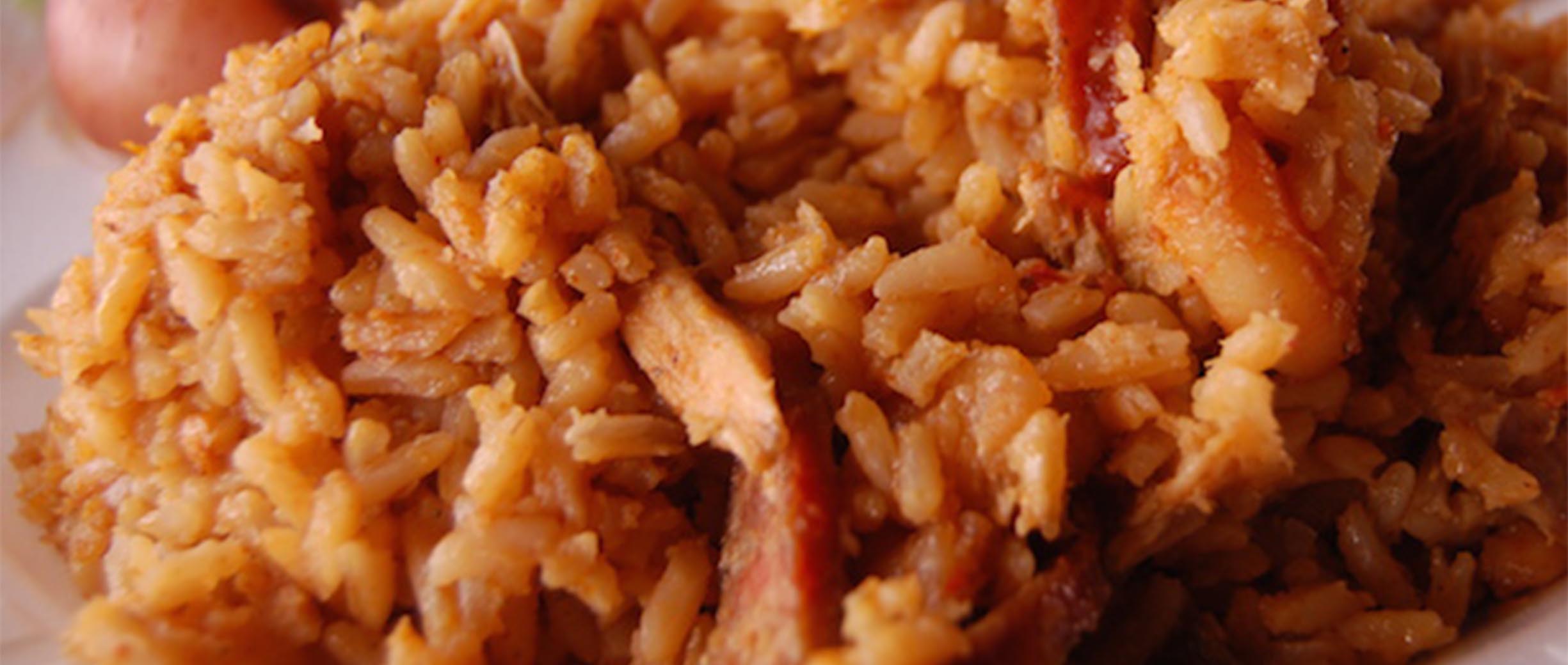 Spicy, Cheesy Jambalaya