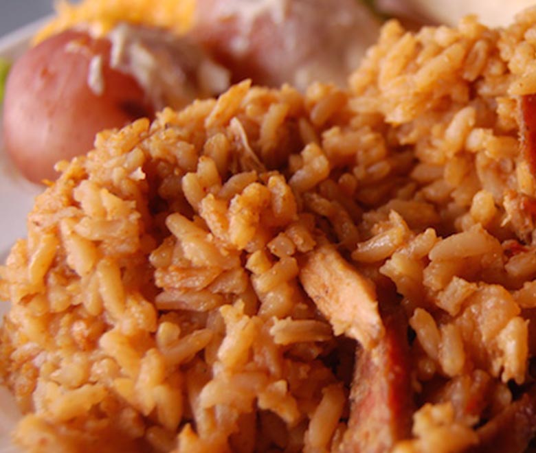 Spicy, Cheesy Jambalaya