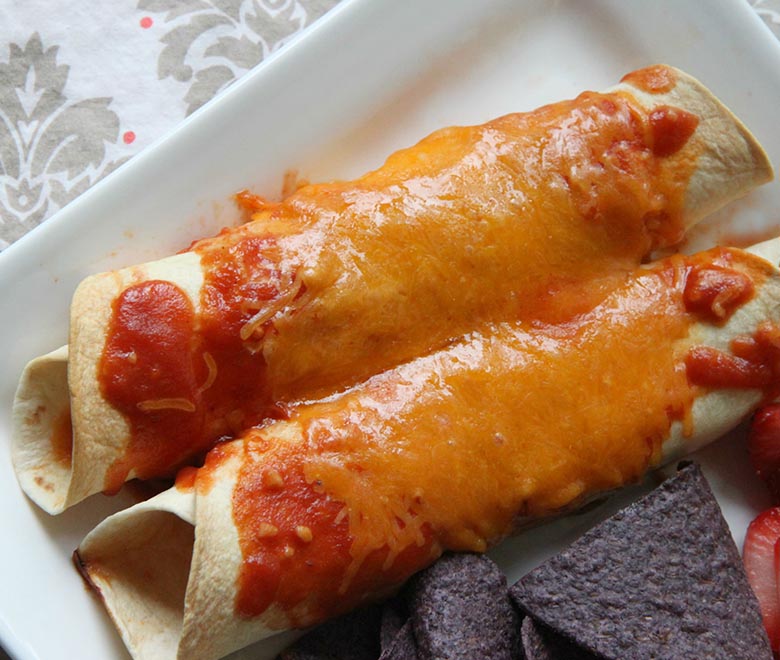 Lunch Meat Enchiladas