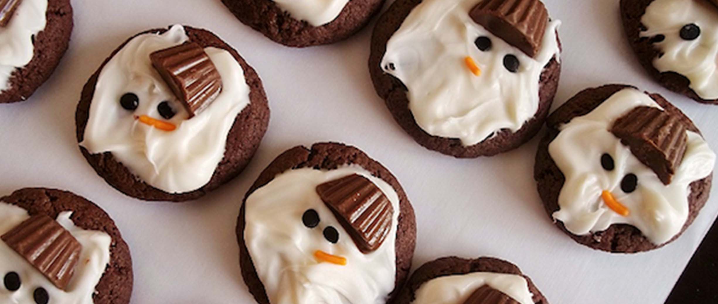 Cookie Bake Off: Add Melted Snowman Cookies to Your Family's List of Easy Recipes