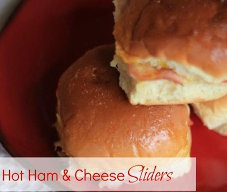 Hot Ham & Cheese Sliders