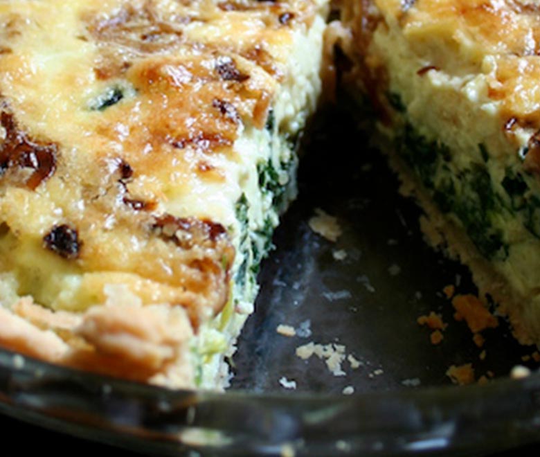 Quick & Easy Breakfast Quiche