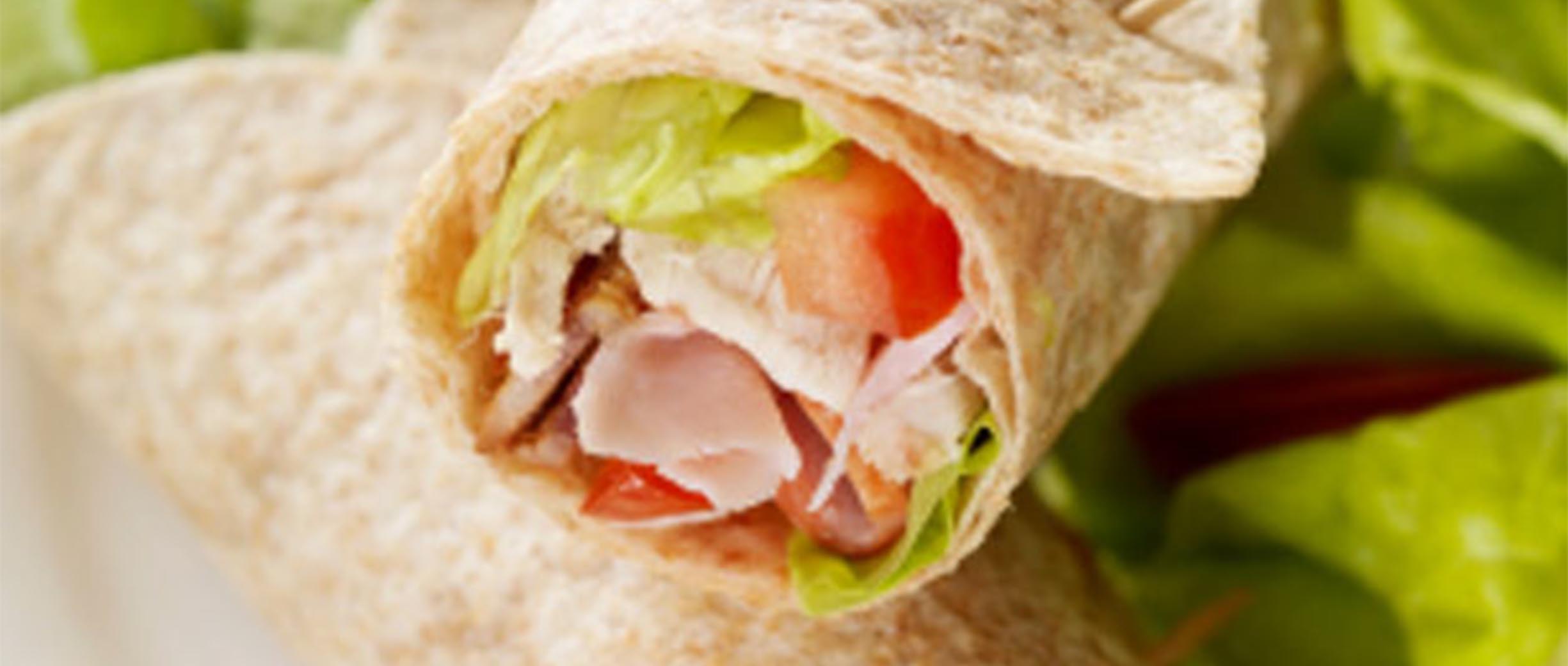 Turkey-Bacon Cobb Salad Wrap