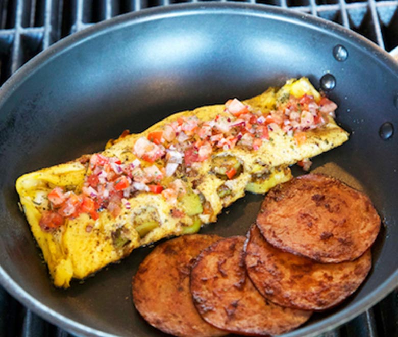 Southwestern Skillet Omelette Recipe