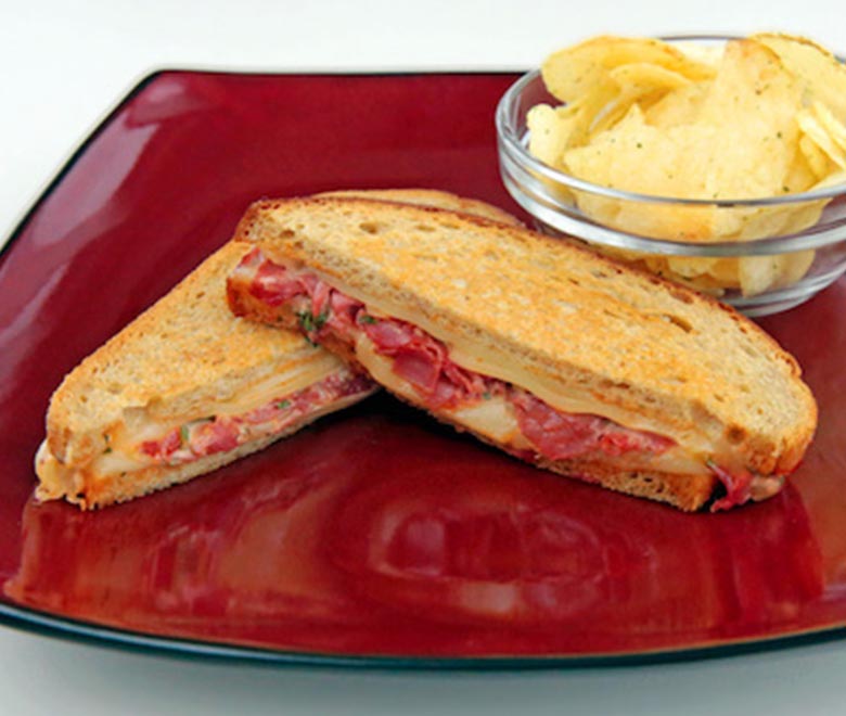 Hot Reuben Sandwich