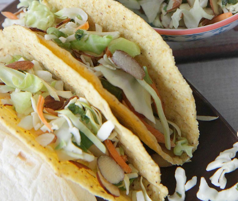 Three-Ingredient Slow Cooker Chicken Tacos