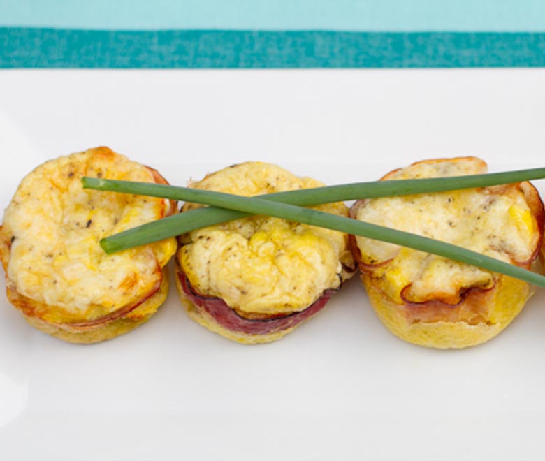 Breakfast Meat & Egg Muffins