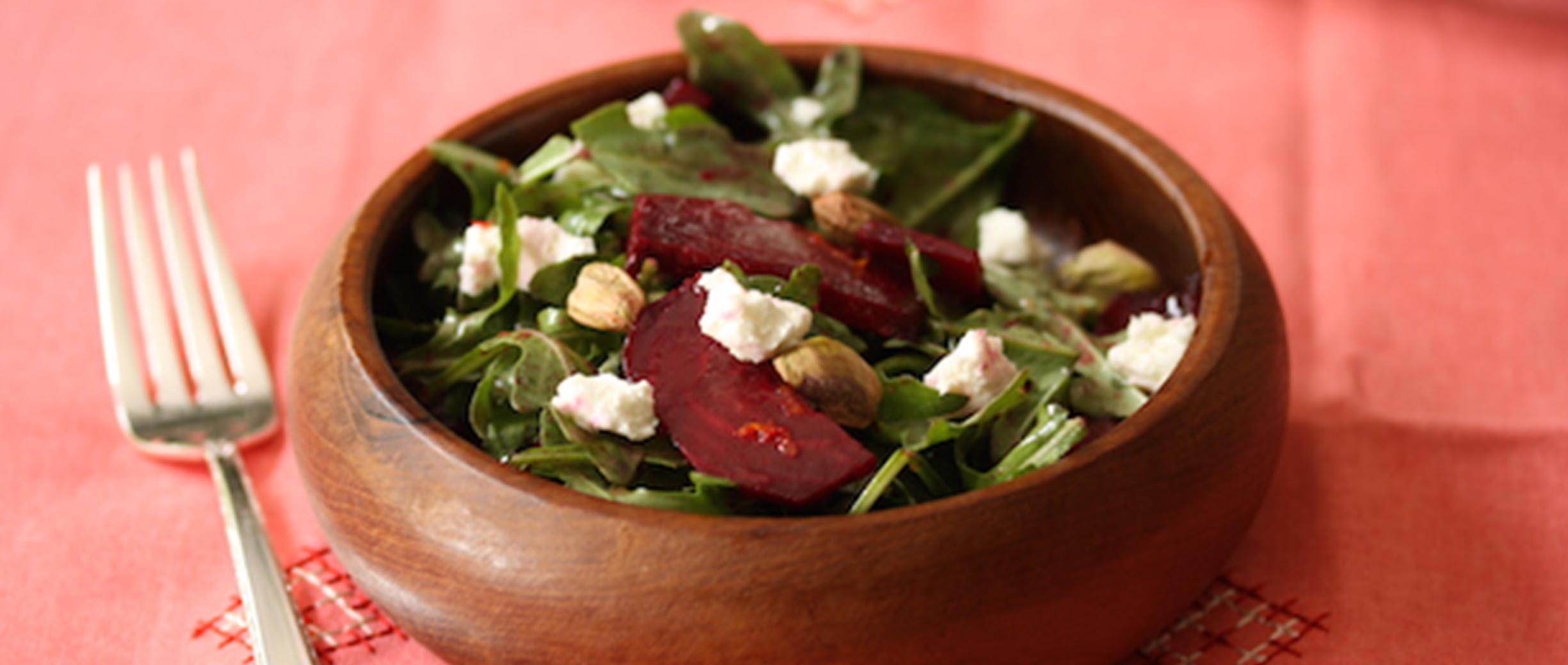 Beet Salad with Asian Pears