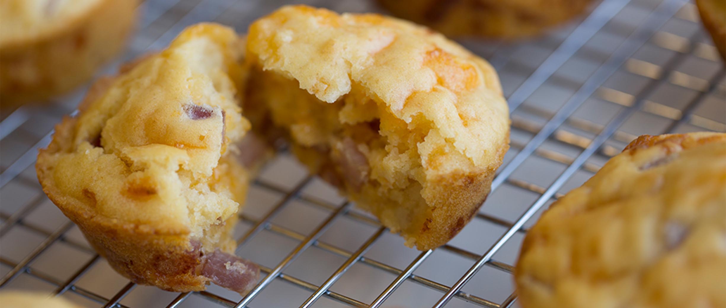 Pancake Muffin with Canadian Bacon
