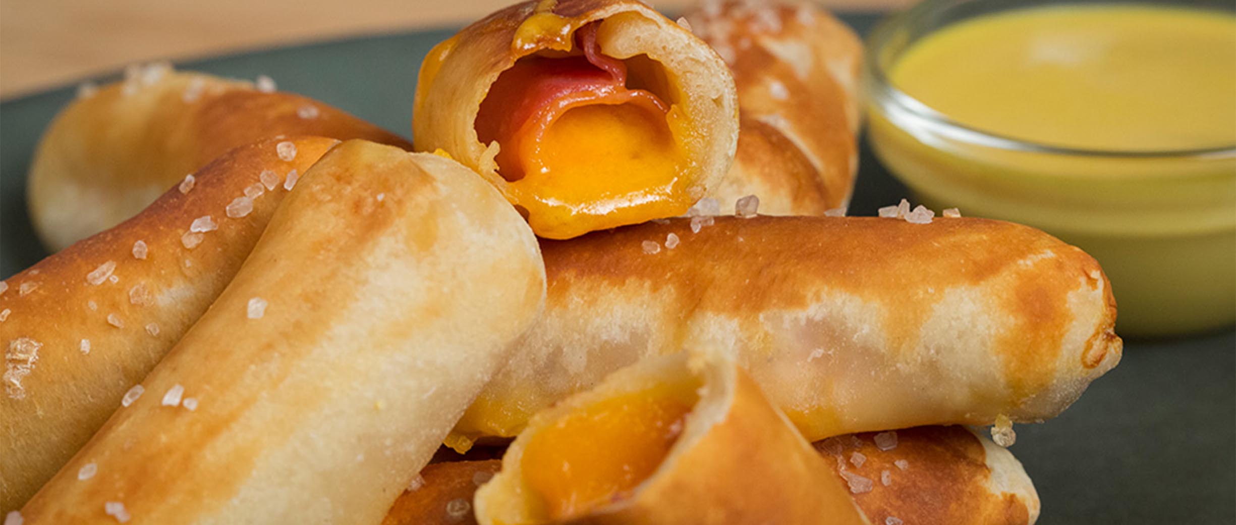 Stuffed Pretzel Sticks