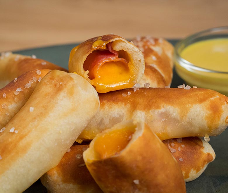 Stuffed Pretzel Sticks