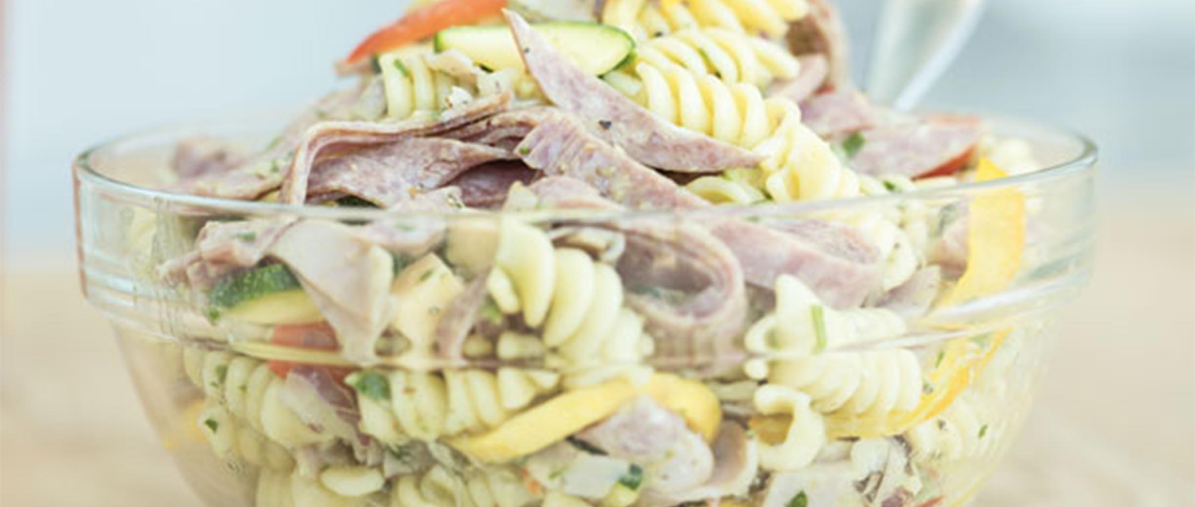 Cold Cut Rotini Salad