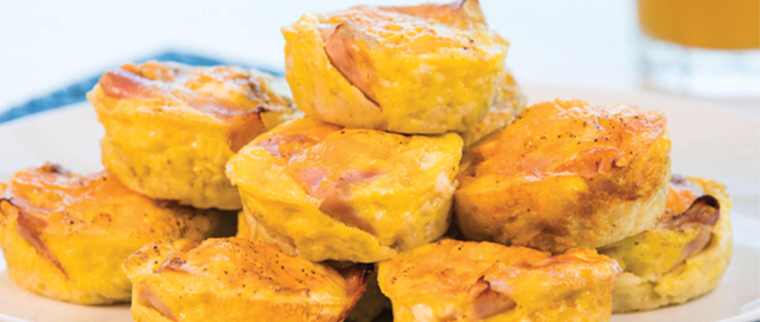 20 Minute Recipe: Ham & Potato Breakfast Cups