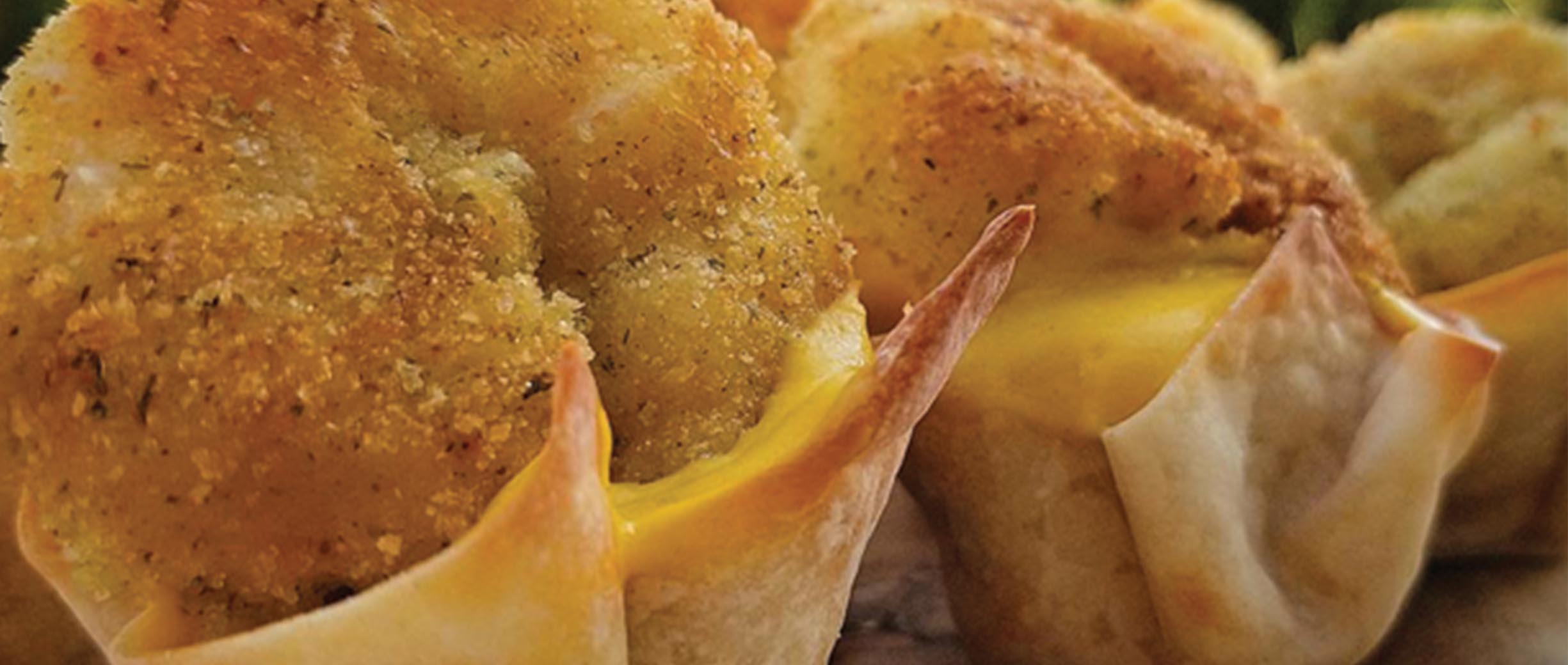 Crispy Shrimp Wonton Cups