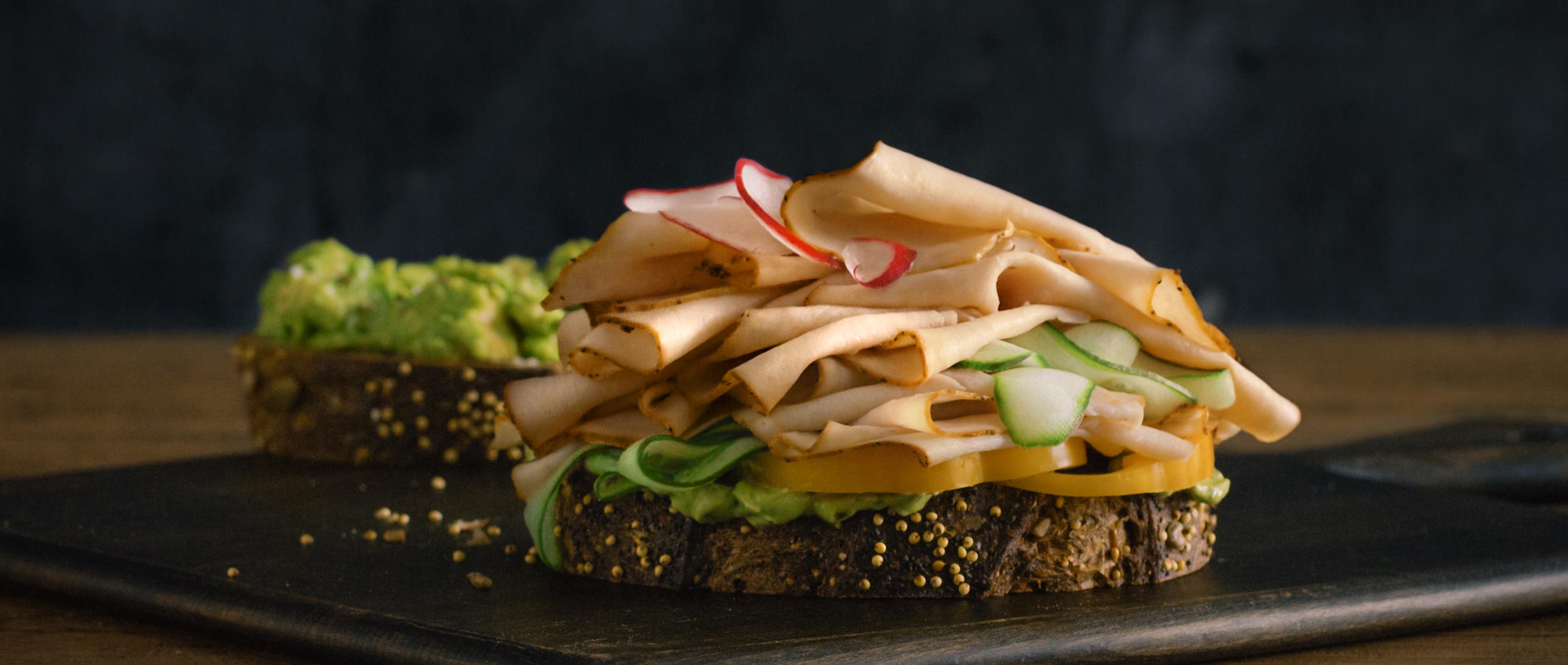 Turkey & Avocado with Spring Vegetables