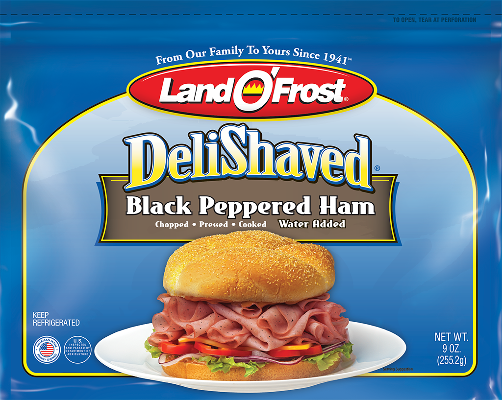 Black Peppered Ham - ds 9oz