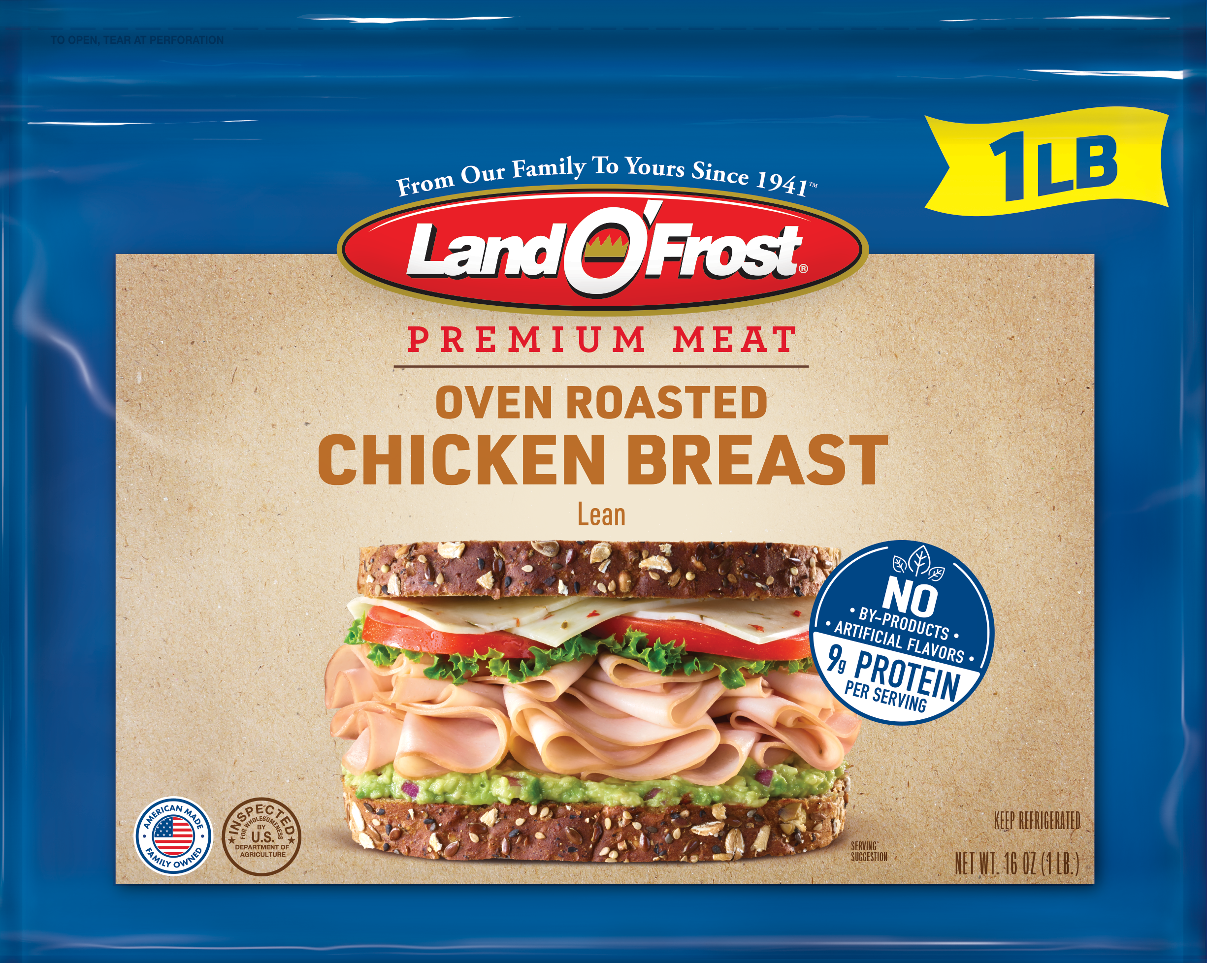 Premium - Oven Roasted Chicken Breast 1lb