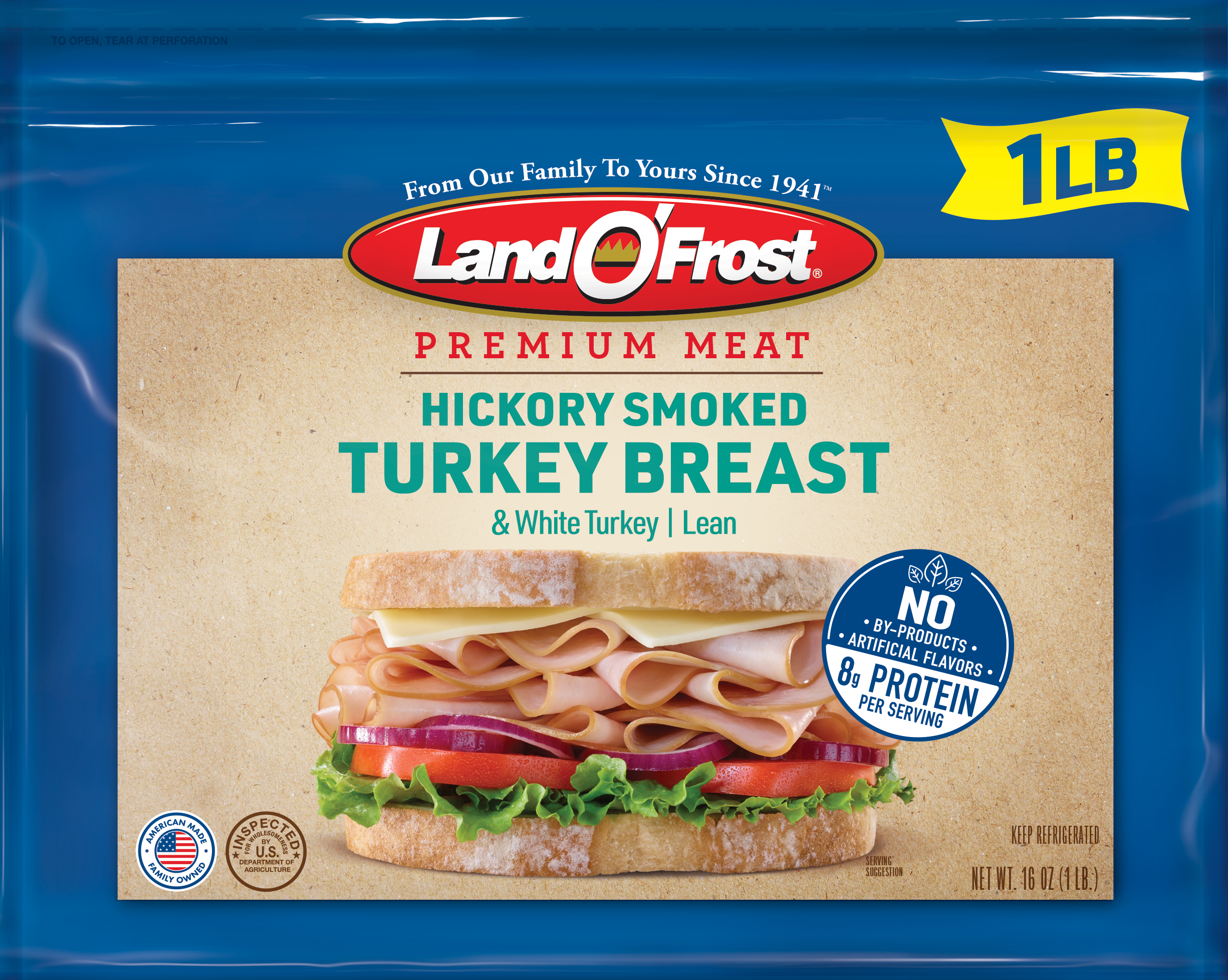 Premium - Hickory Smoked Turkey Breast - 1lb